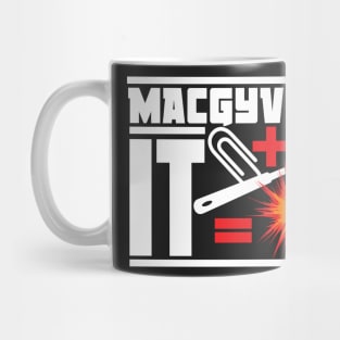 Paperclip Plus Spatula Equals Explosion Mug